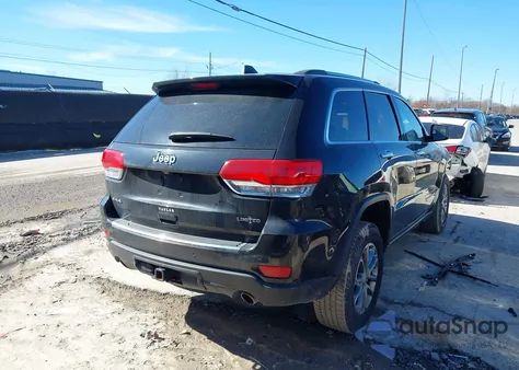 2014 Jeep Grand Cherokee Limited z USA, uszkodzony, nr VIN 1C4RJFBG1EC297822